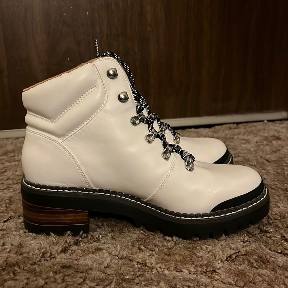 White boots!